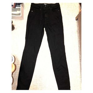 Paige Hoxton Skinny Black Jeans: Size 27
